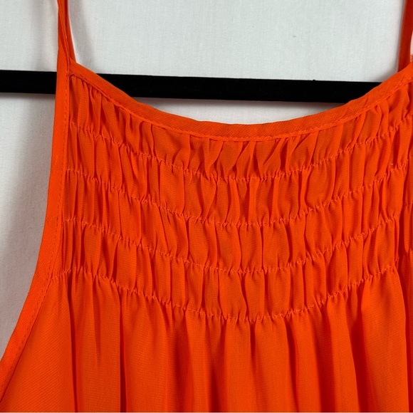 NWT Michele Sleeveless Orange Dress Women’s Size M - Picture 4 of 6